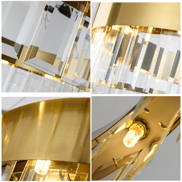 Подвесная люстра BRCH9071 4412-500 br. champagne gold
