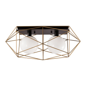Светильник потолочный MX8525 MX8525-2A gold/black