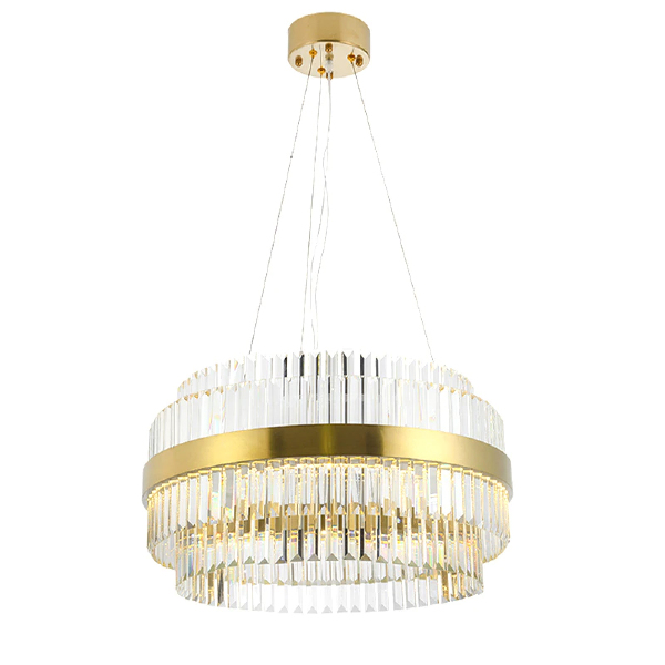 Подвесная люстра Liberty 5515-800 br. titanium gold