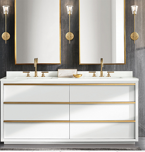 Настенное бра Torche De Verre 8614W/D gold