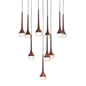 Светильник подвесной 0329 P0329-10B coffee