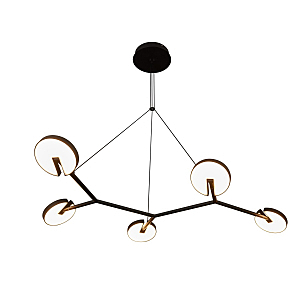 Подвесная люстра 0055 P0055-5A black