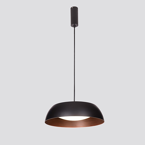 Светильник подвесной 020 PL019-400B black/copper