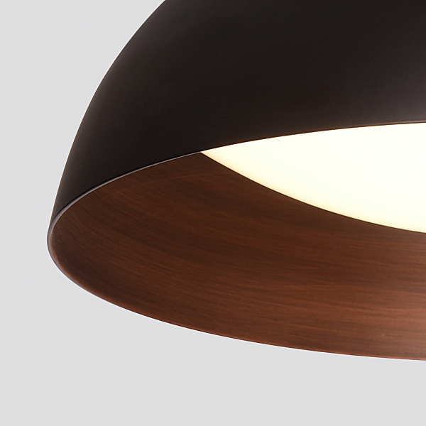 Светильник потолочный 020 C019-400B black/copper