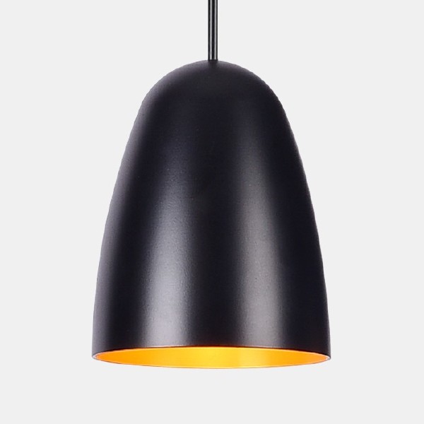 Светильник подвесной 0184 P0184-75A black/gold