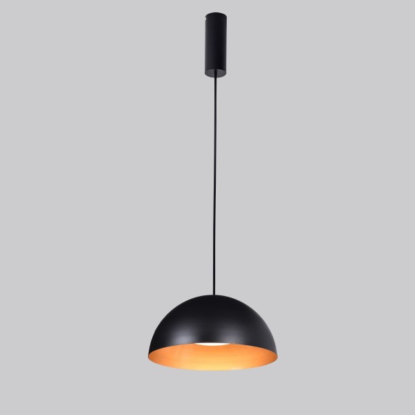 Светильник подвесной 020 P0206-400A black/gold