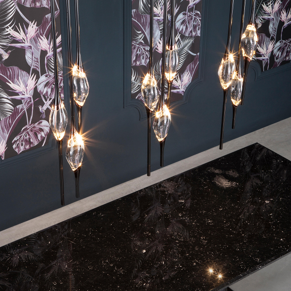 Светильник подвесной Pezzo OM82113-9 pearl black