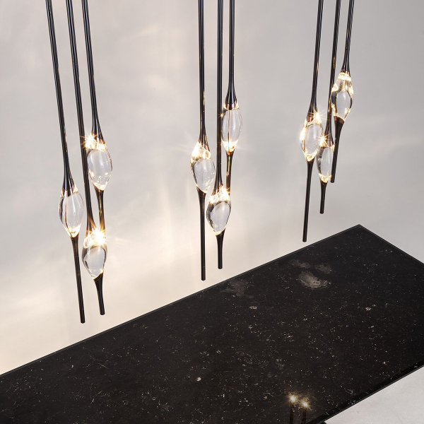 Светильник подвесной Pezzo OM82113-9 pearl black