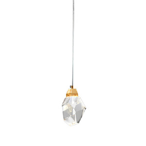 Светильник подвесной Crystal rock MD-020B-1 gold