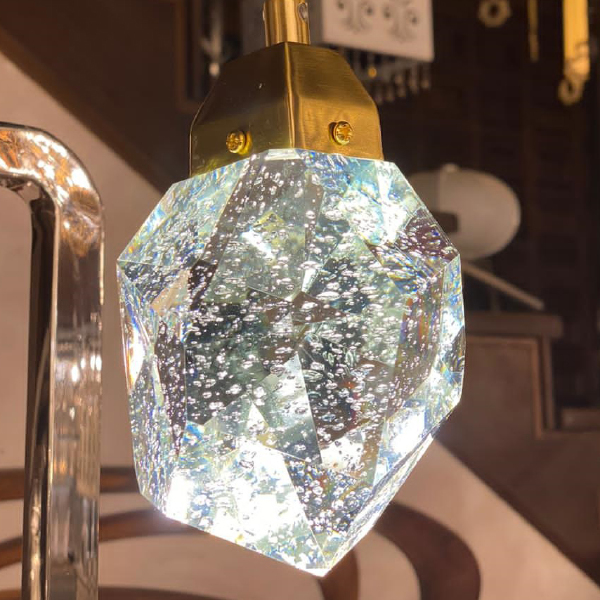 Светильник подвесной Crystal rock MD-020B-11 gold