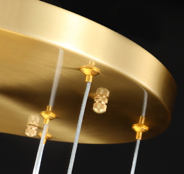 Светильник подвесной Crystal rock MD-020B-11 gold