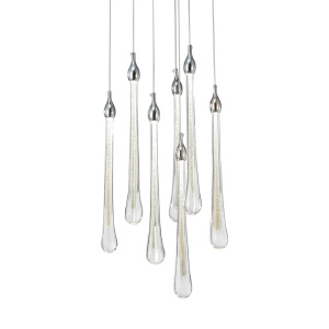 Светильник подвесной Teardrop OM801670-7-CH