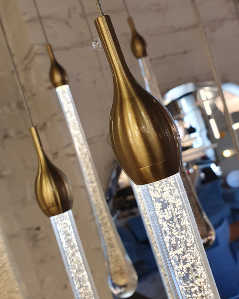Светильник подвесной Teardrop OM801670-25-G