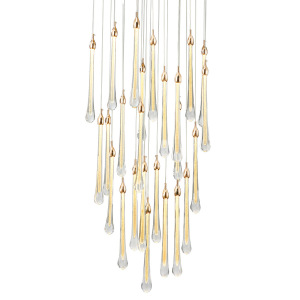 Светильник подвесной Teardrop OM801670-25-G