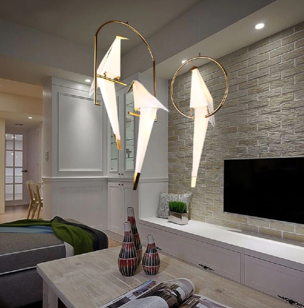 Светильник подвесной 9165 9165P/2 gold