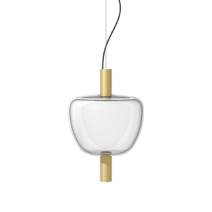 Светильник подвесной 10709 10709P/B gold/clear