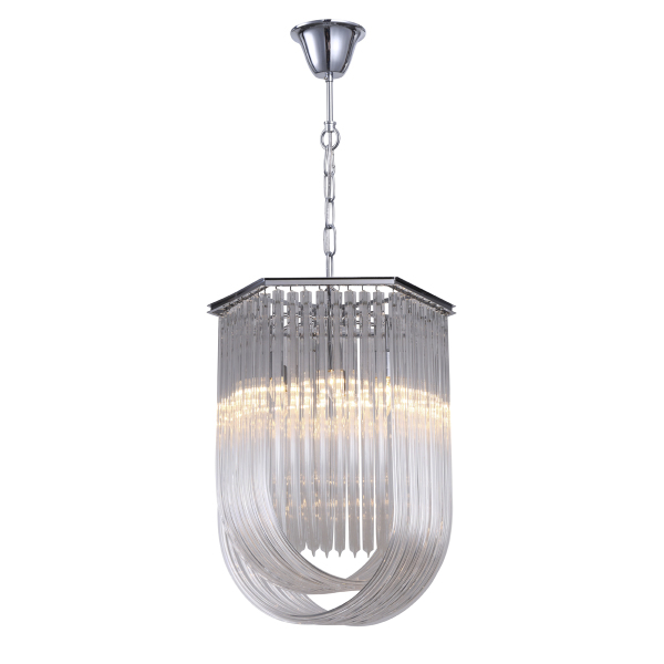 Подвесная люстра Murano Glass KR0116P-6/A chrome
