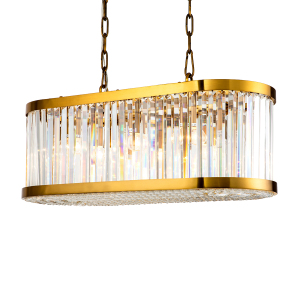 Подвесная люстра Welles KR0388P-8L/A brass