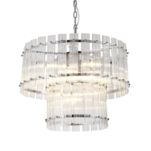 Подвесная люстра Ruby KG1112P-7 chrome/clear