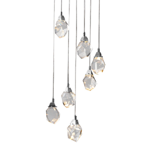 Светильник подвесной Crystal rock MD-020B-7 chrome