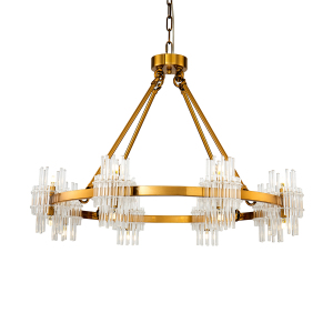 Подвесная люстра KR1209 KR1209P-16 brass