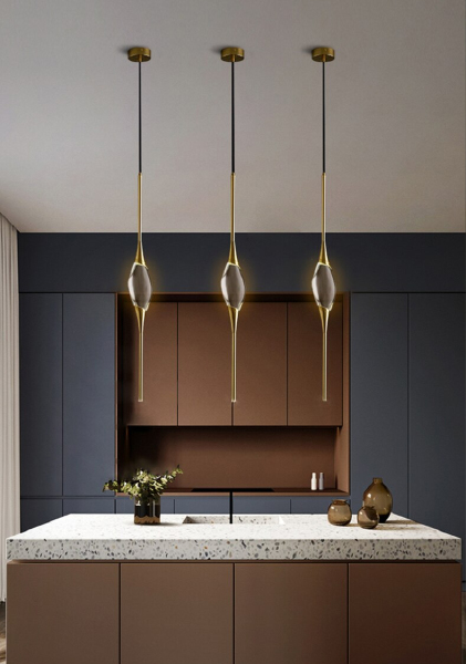 Светильник подвесной Pezzo OM82112-1b gold