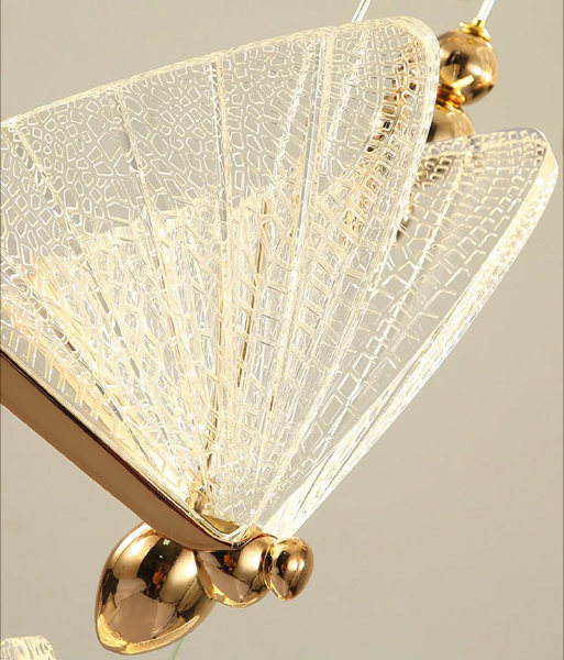 Светильник подвесной Butterfly OM8201008-7 rose gold