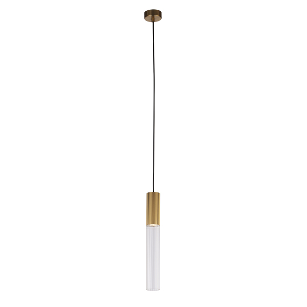 Светильник подвесной Flume MD2045-1A ant.brass