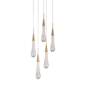 Светильник подвесной Pour MD2060-5A br.brass