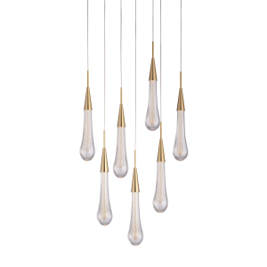 Светильник подвесной Pour MD2060-7A br.brass