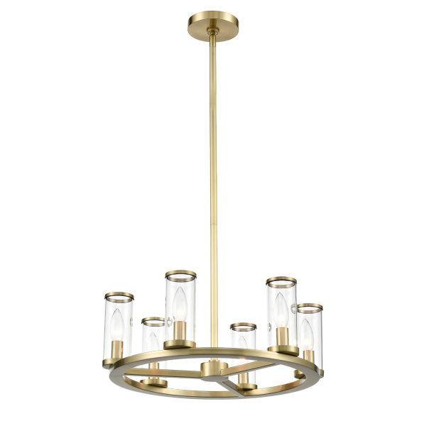 Люстра на штанге MD2061 MD2061-6A br.brass