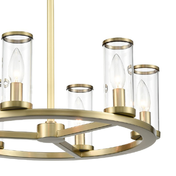 Люстра на штанге MD2061 MD2061-6A br.brass