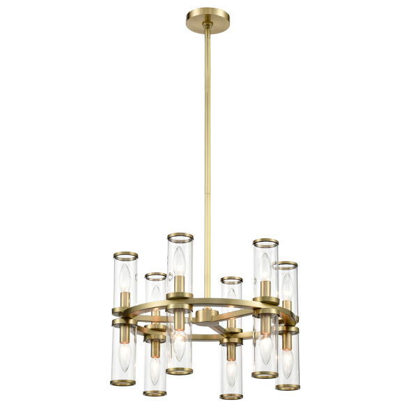 Люстра на штанге MD2061 MD2061-12B br.brass