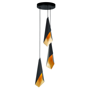 Светильник подвесной MD2063 MD2063-3A black/gold