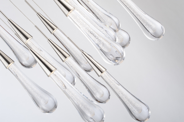 Светильник подвесной Pour MD2060-3A satin nickel