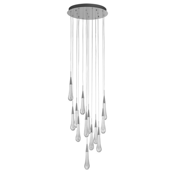 Светильник подвесной Pour MD2060-13A satin nickel