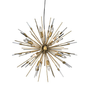 Подвесная люстра Boivin MD2094-12A gold/clear crystal