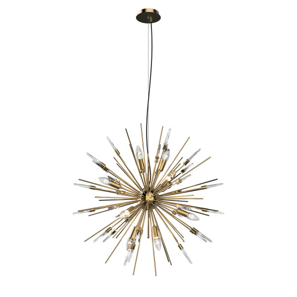 Подвесная люстра Boivin MD2094-12A gold/rock crystal