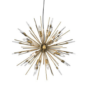 Подвесная люстра Boivin MD2094-12A gold/rock crystal