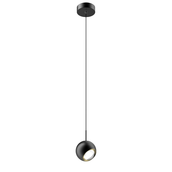 Светильник подвесной MD2826 MD2826-1B black/gold