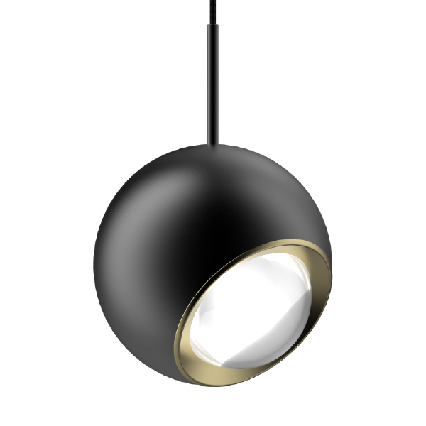 Светильник подвесной MD2826 MD2826-1B black/gold