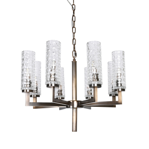 Подвесная люстра BRWL7055 DLCH01 vintage brass