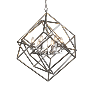 Подвесная люстра Matrix KM0282P-6 nickel