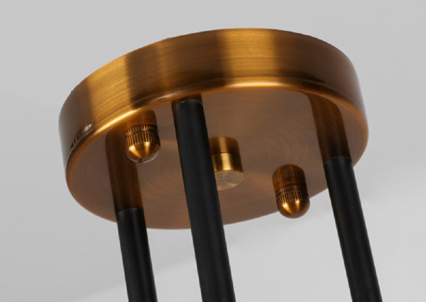 Потолочная люстра Bistro Globe 9389P/6 black/gold