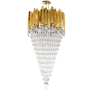 Люстра каскадная Trump KM0988P-26 gold