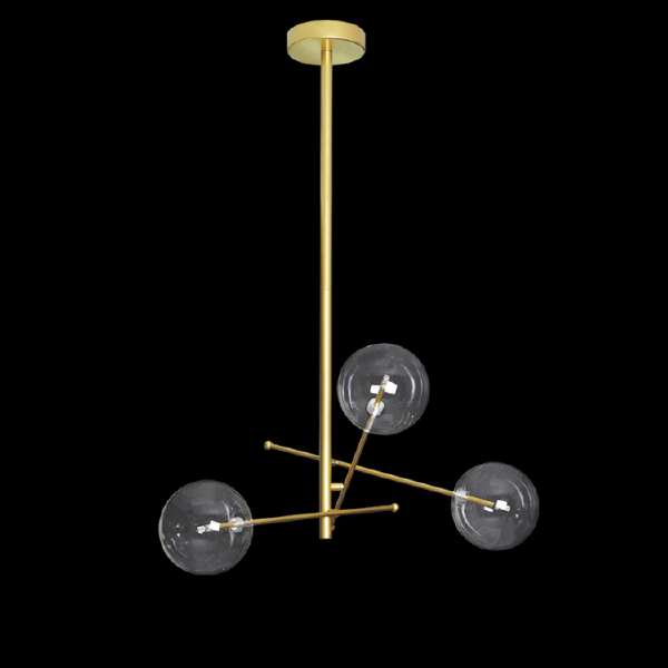 Люстра на штанге Globe Mobile 9307P-3A gold