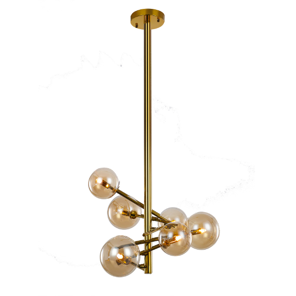 Люстра на штанге Globe Mobile MX19009070-6B gold