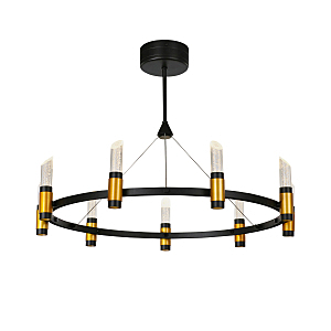 Подвесная люстра MD18001040 MD18001040-9A black/gold