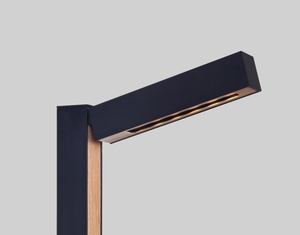Уличный наземный светильник 0224 GR0224-1A black/wood