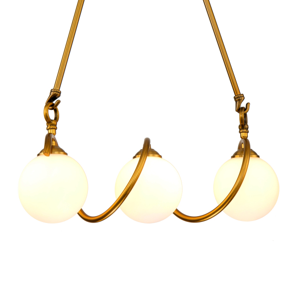 Светильник подвесной KG1212P KG1212P-3 brass